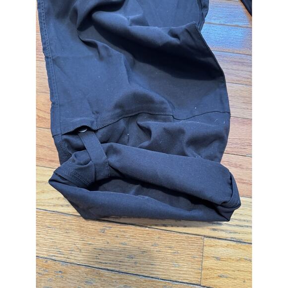 NWT Duluth Trading‎ Women Dry on the Fly Hiking Cargo Pant Boot Black PLUS 26x33 - Picture 9 of 10